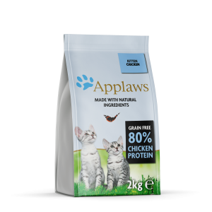Applaws Cat Kitten Chicken bezgraudu barība kaķēniem ar vistu 2kg