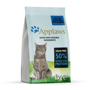Applaws Cat Adult Ocean Fish with Salmon bezgraudu barība kaķiem ar okeāna zivīm un lasi 6kg