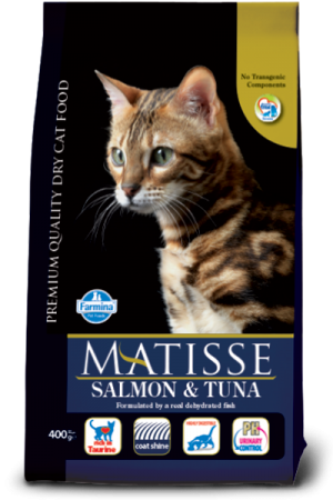 Matisse Salmon & Tuna sausā barība kaķiem 20kg
