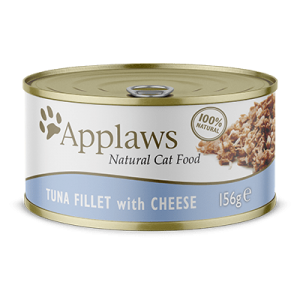 Applaws Cat Tuna Fillet with Cheese konservi kaķiem ar tunča fileju, sieru 156g