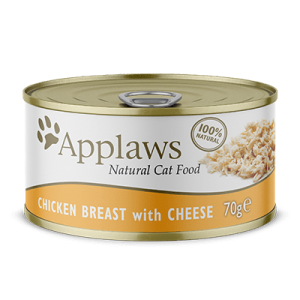 Applaws Cat Chicken Breast with Cheese konservi kaķiem ar vistas krūtiņu un sieru 70g