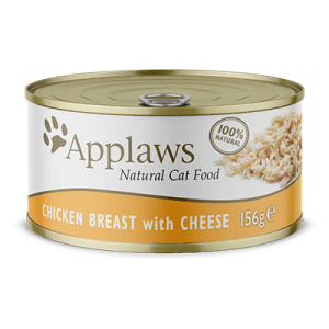 Applaws Cat Chicken Breast with Cheese konservi kaķiem ar vistas krūtiņu un sieru 6 x 156g
