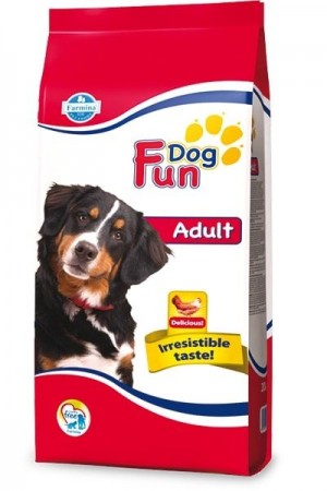 Fun Dog Adult sausā barība suņiem 20kg
