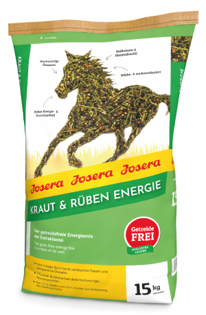 Josera zirgiem Kraut & Ruben Energie 15kg
