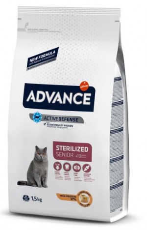 Advance Cat Senior (10+) Sterilised 1.5kg