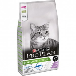 Pro Plan Cat Sterilised Longevis barība sterilizētiem kaķiem ar tītaru 7+ 10kg