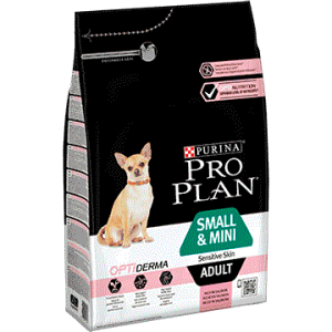 Pro Plan Small & Mini Adult Sensitive Skin barība mazo šķirņu suņiem ar jūtīgu ādu, lasis 3kg