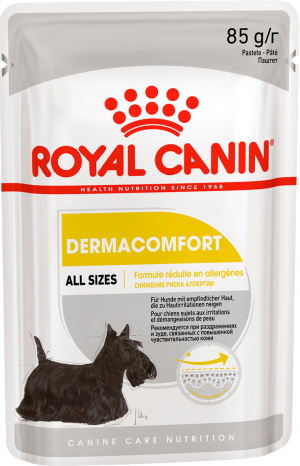 Royal Canin CCN Dermacomfort Loaf konservi suņiem pastēte 12x85g