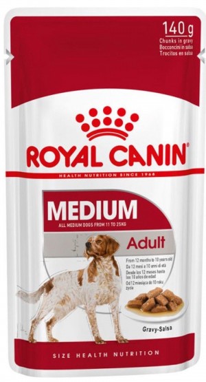 Royal Canin SHN Medium Adult Wet konservi vidējo sķirņu suņiem 10x140g
