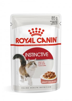Royal Canin FHN  Instinctive In Gravy konservi kaķiem 12x85g