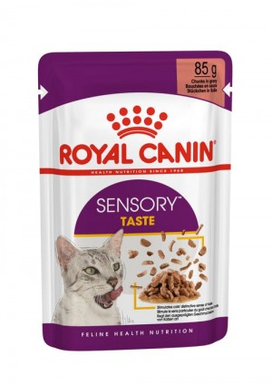 Royal Canin FHN Sensory taste in gravy konservi kaķiem 12x85g