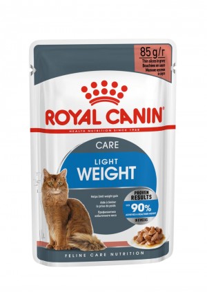Royal Canin FCN Ultra Light in gravy konservi kaķiem 12x85g