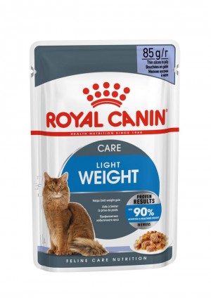 Royal Canin FCN Ultra Light in Jelly konservi kaķiem 12x85g