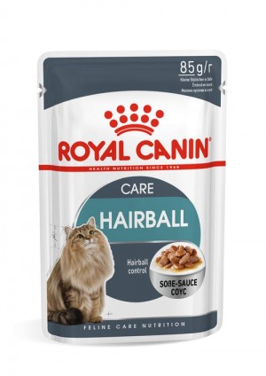 Royal Canin FCN Hairball Care in Gravy konservi kaķiem 12x85g