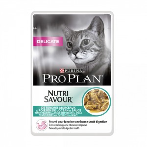 PRO PLAN Delicate konservi kaķiem ar okeāna zivīm 85g