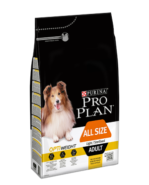 Pro Plan Adult  All size light barība visu škirņu suņiem ar vistu 3kg