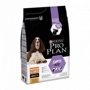 Pro Plan  Medium & Large Adult 7+ barība vidējo un lielo škirņu suņiem ar vistu 14kg