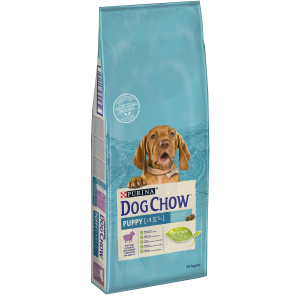 Dog Chow Puppy barība kucēniem ar vistu 14kg