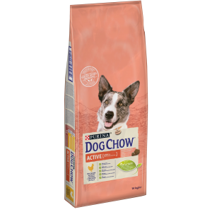 Dog Chow Active Adult barība suņiem ar vistas gaļu 14kg