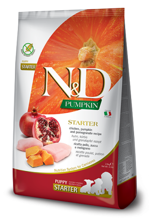 N&D NATURAL & DELICIOUS Dog Grain Free Chicken & Pomegrante starter puppy 2.5kg