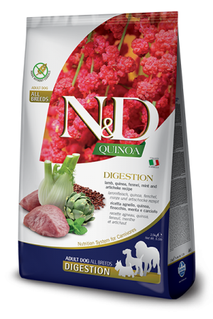 N&D NATURAL & DELICIOUS Dog GF Quinoa & Lamb & Fennel Digestion adult all breed 2.5kg