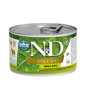 N&D NATURAL & DELICIOUS ND Dog Boar & Apple konservi suņiem 140g