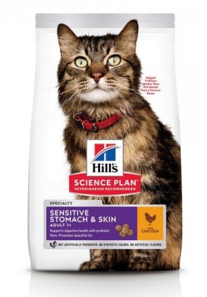 HILLS SP Hill's Science Plan Adult Sensitive Stomach & Skin chicken 1.5kg