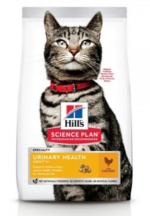 HILLS SP Hill's Science Plan ADULT 1+ Urinary Health Chicken 1.5kg