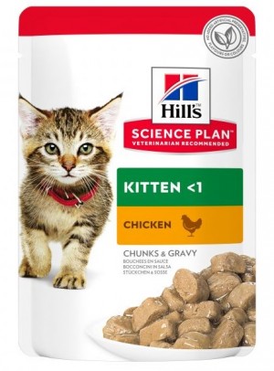 HILLS SP Hill's  Feline Kitten Chicken 12 x 85g