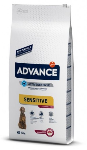 Advance Dog Sensitive Lamb & Rice 3kg