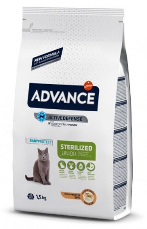 Advance Cat Young Sterilised Junior 10kg