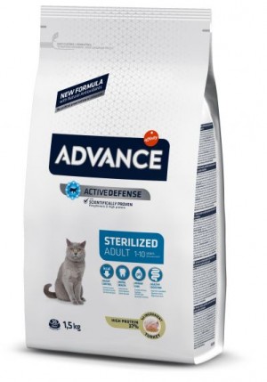 Advance Cat Sterilised Turkey 1.5kg