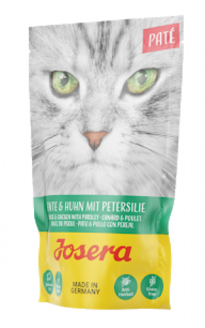 JOSERA konservi kaķiem PASTĒTE Duck & Chicken with Parsley 85 g