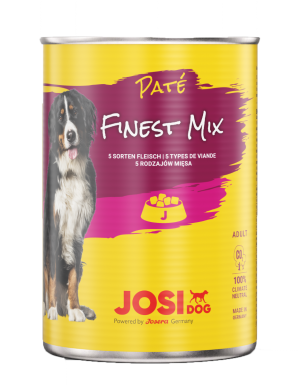 JOSERA JosiDog Pate Finest Mix konservi suņiem 400g