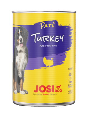 JOSERA JosiDog Pate Turkey konservi suņiem 12 x 400g