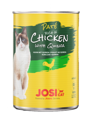 JOSERA JosiCat Pate Chicken With Quinoa konservi kaķiem 400g