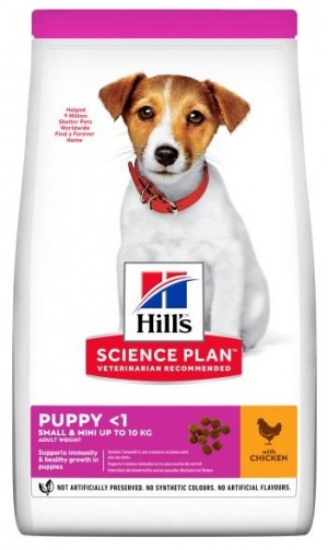 HILLS SP Hill's Science Plan SMALL&MINI PUPPY ar vistu 6kg