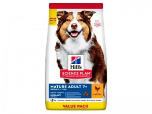 HILLS SP Hill's Science Plan MEDIUM MATURE ADULT ar vistu 18kg