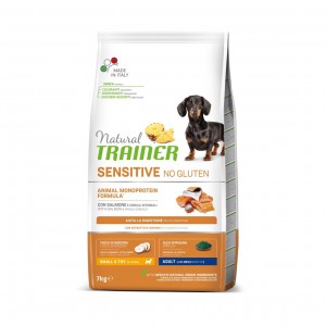 Natural Trainer Mini Adult Sensitive Salmon ar lasi 7kg