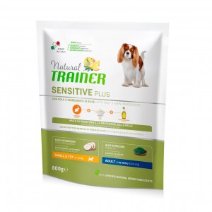 Natural Trainer Mini Adult Sensitive Plus with Rabbit ar trusi 800g