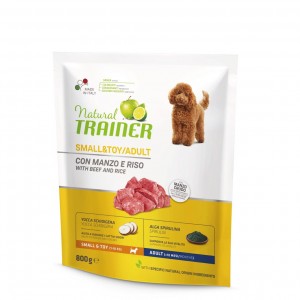 Natural Trainer Mini Adult with Beef ar liellopu 800g