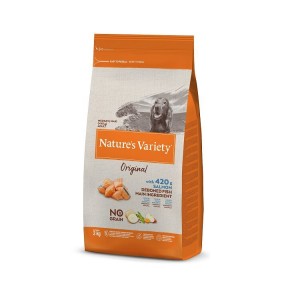 Natures Variety Original Med/Max Adult Salmon No Grain bezgraudu barība vidējo/lielo šķirņu suņiem ar lasi 2kg